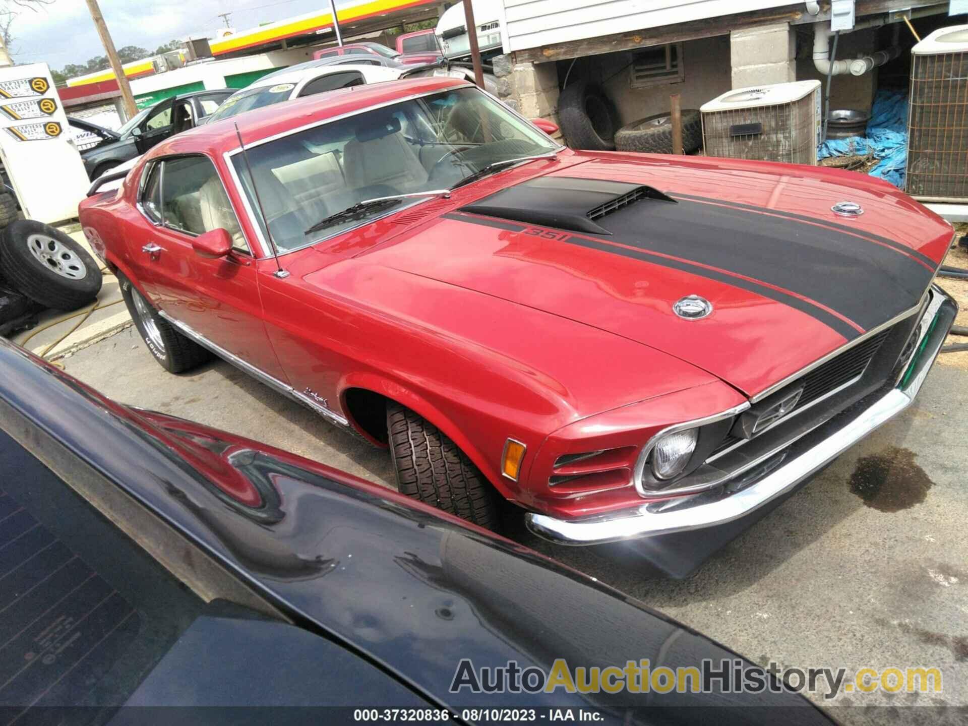 FORD MUSTANG FASTBACK MACH 1, 0T05H151757