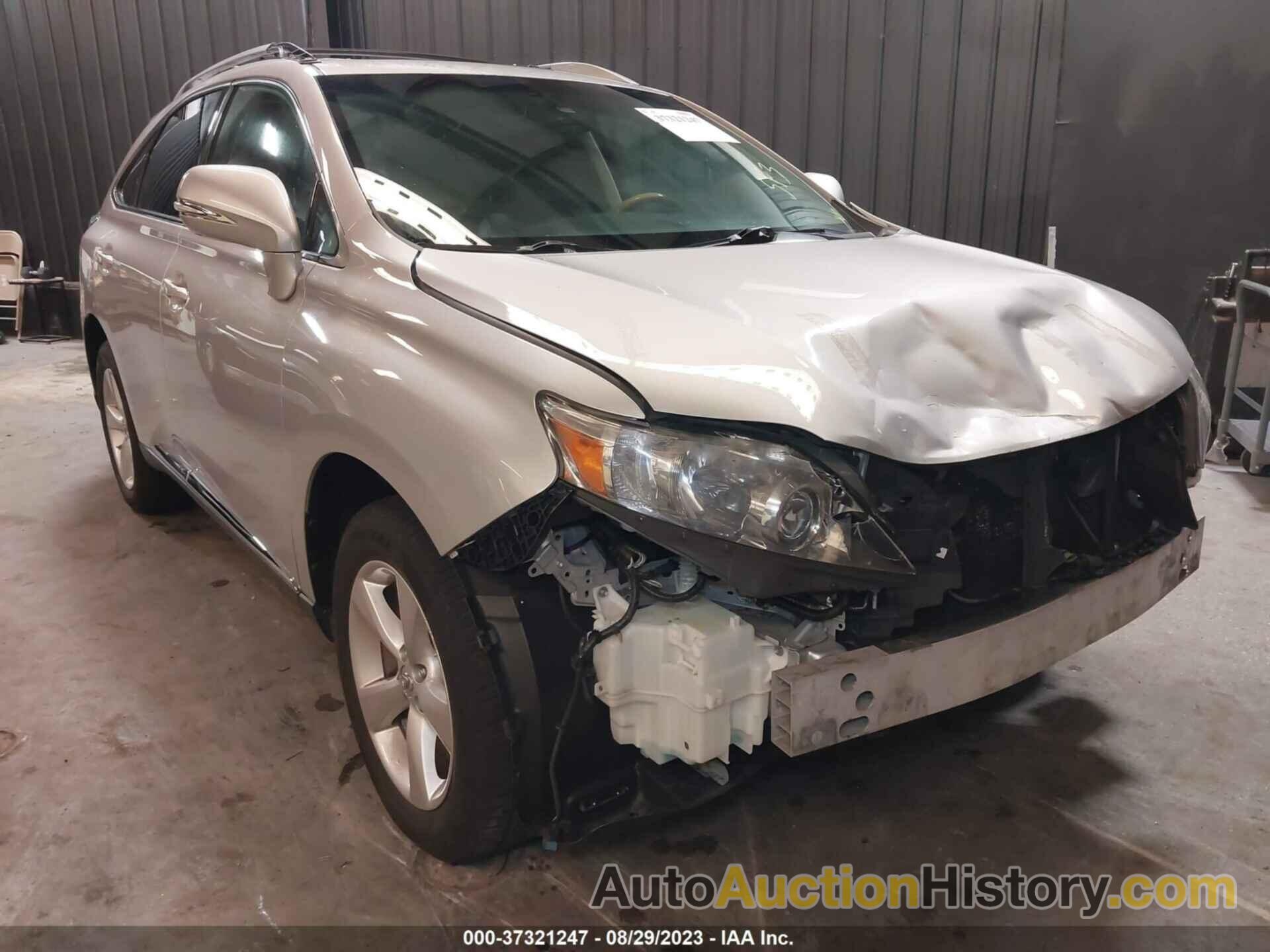 LEXUS RX 350, 2T2BK1BA0BC087336