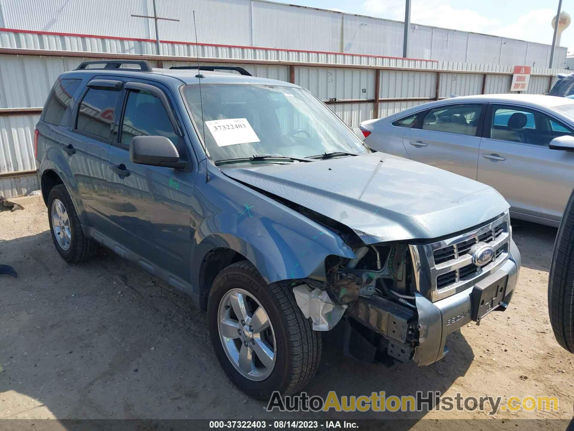 FORD ESCAPE XLT, 1FMCU9DG6CKA46997