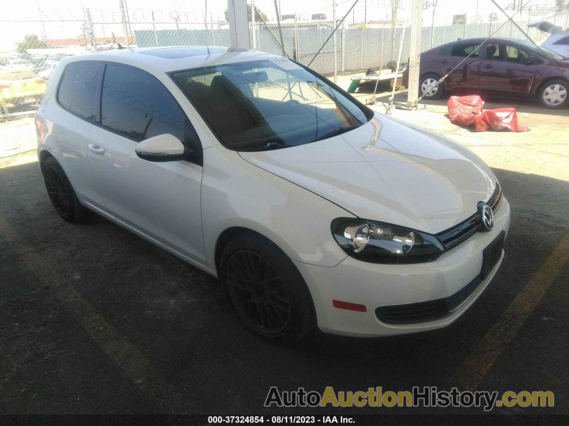 VOLKSWAGEN GOLF W/CONV & SUNROOF, WVWBB7AJ5CW315123