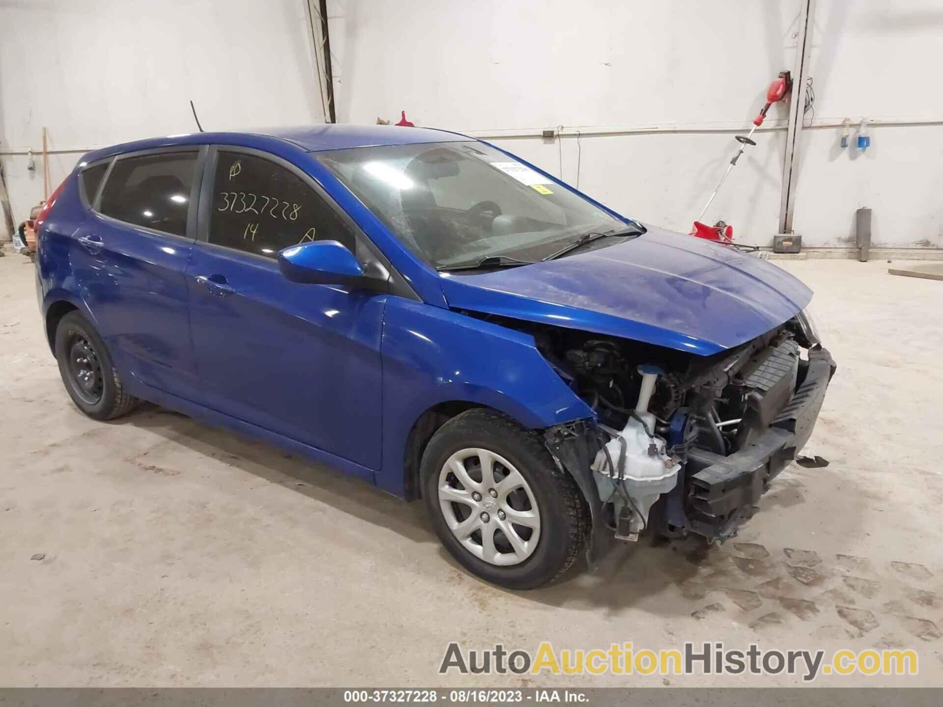 HYUNDAI ACCENT GS, KMHCT5AE7EU167463