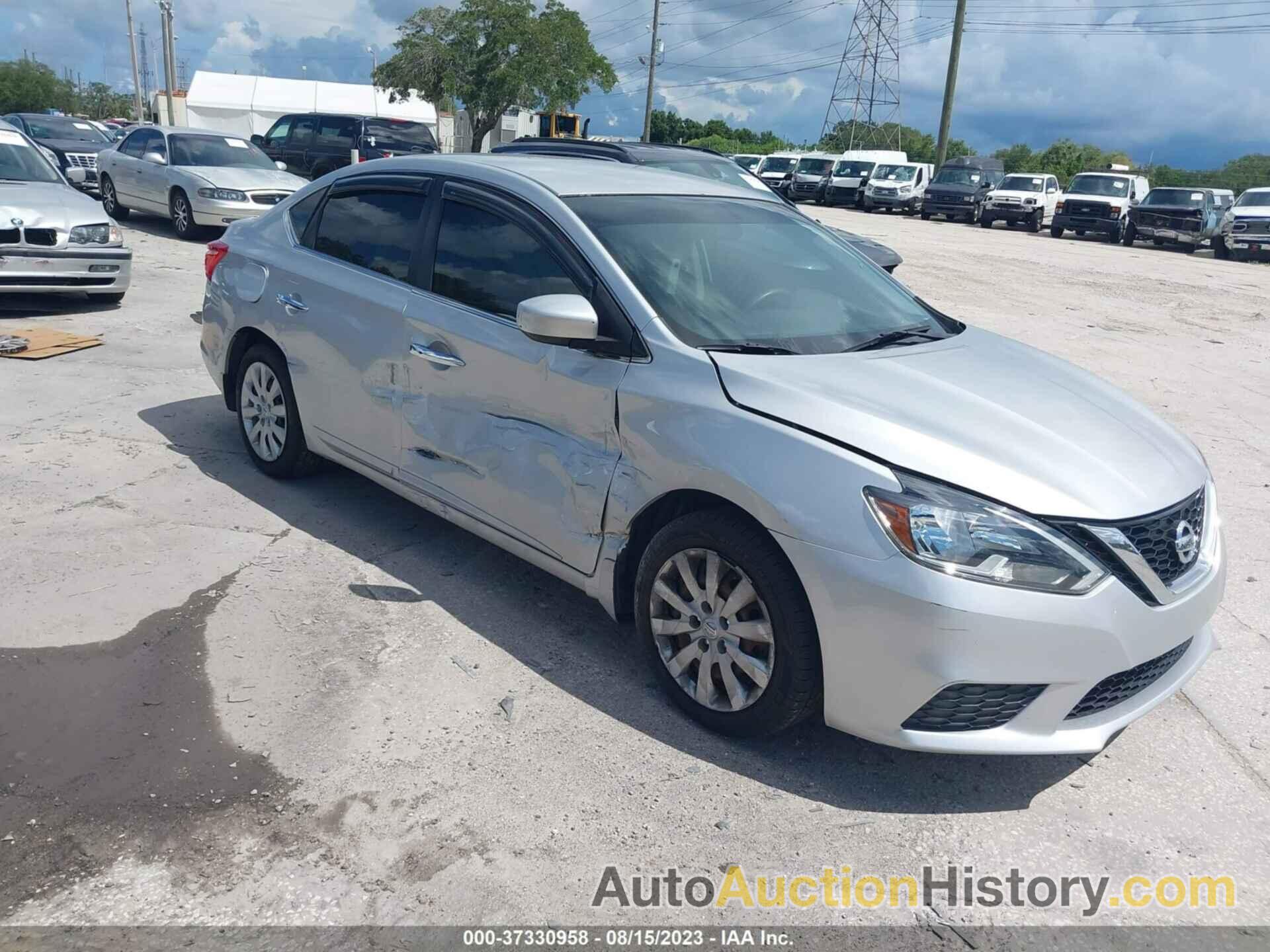 NISSAN SENTRA SV, 3N1AB7AP1GY228336