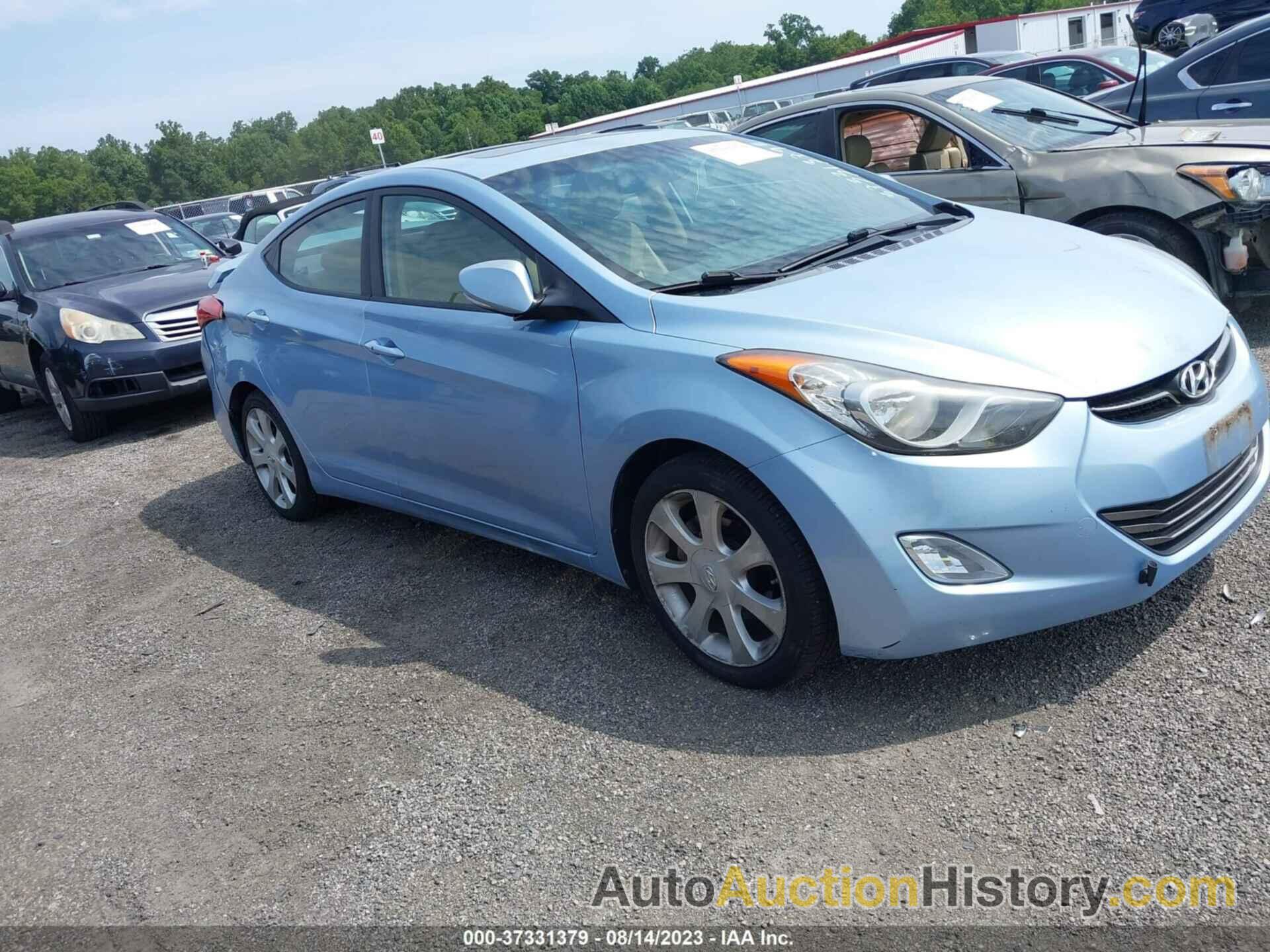 HYUNDAI ELANTRA LIMITED, KMHDH4AE3CU489997