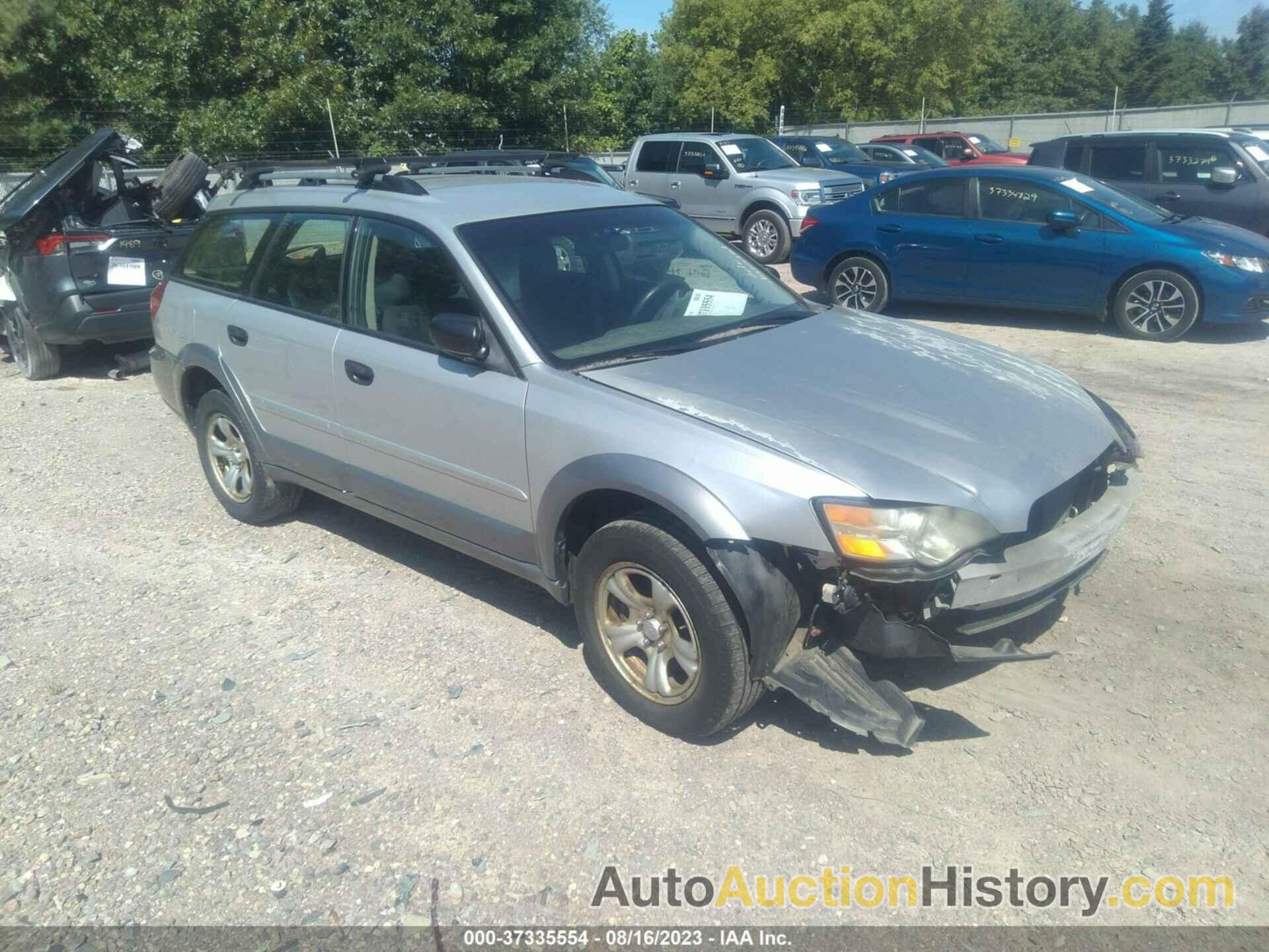 SUBARU LEGACY WAGON OUTBACK BASIC, 4S4BP61C876315602