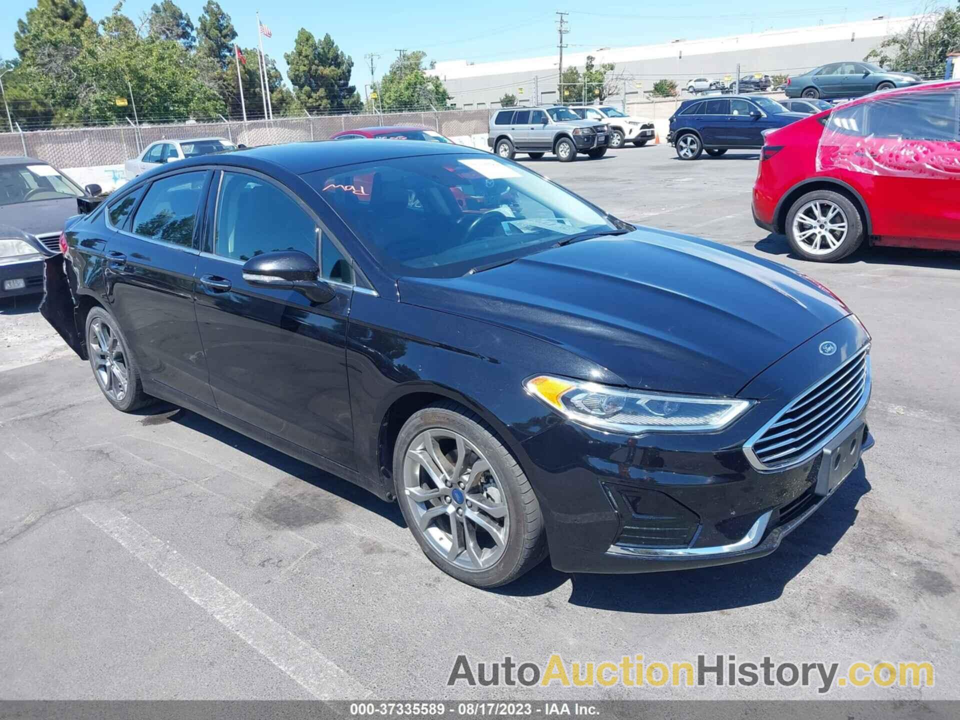 FORD FUSION SEL, 3FA6P0CD3LR217704