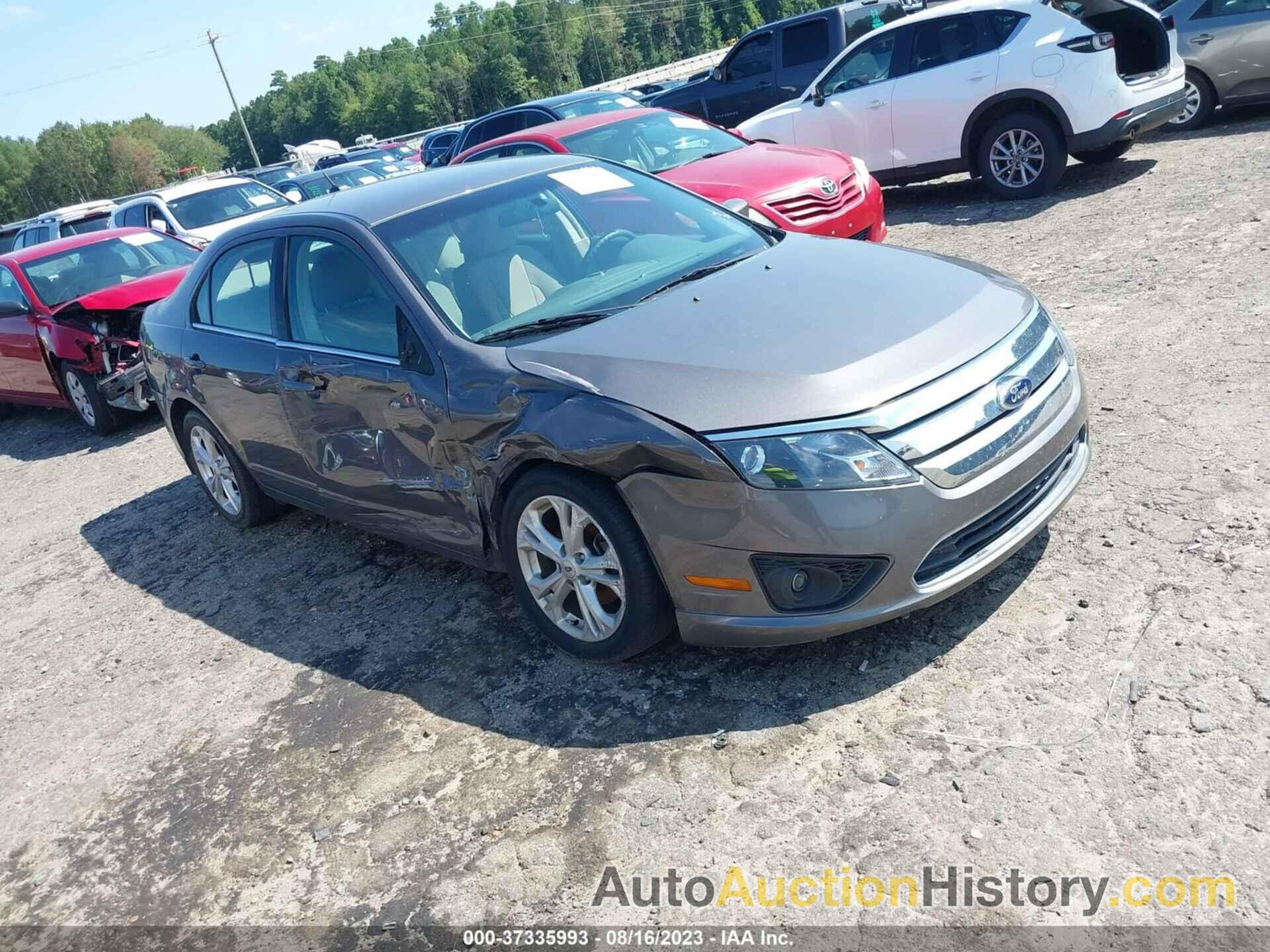 FORD FUSION SE, 3FAHP0HA6CR325208