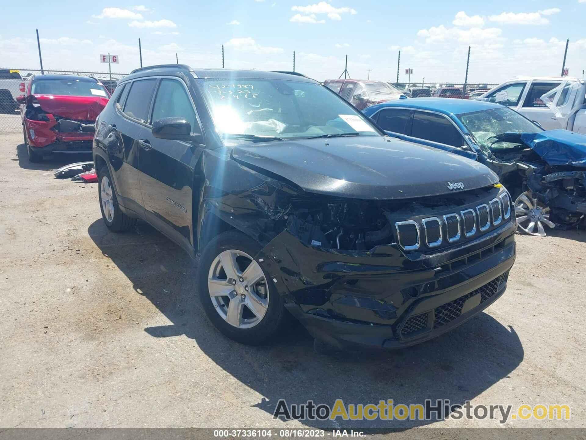 JEEP COMPASS LATITUDE, 3C4NJDBBXNT230485