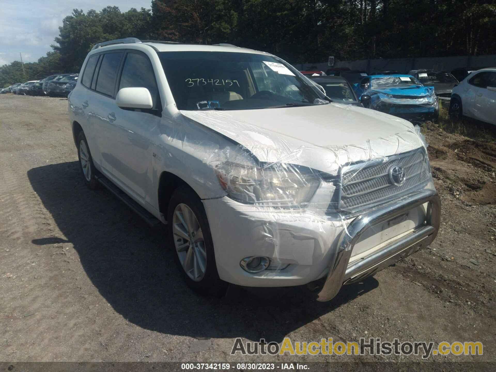 TOYOTA HIGHLANDER HYBRID LIMITED W/3RD ROW, JTEJW3EHXA2038873