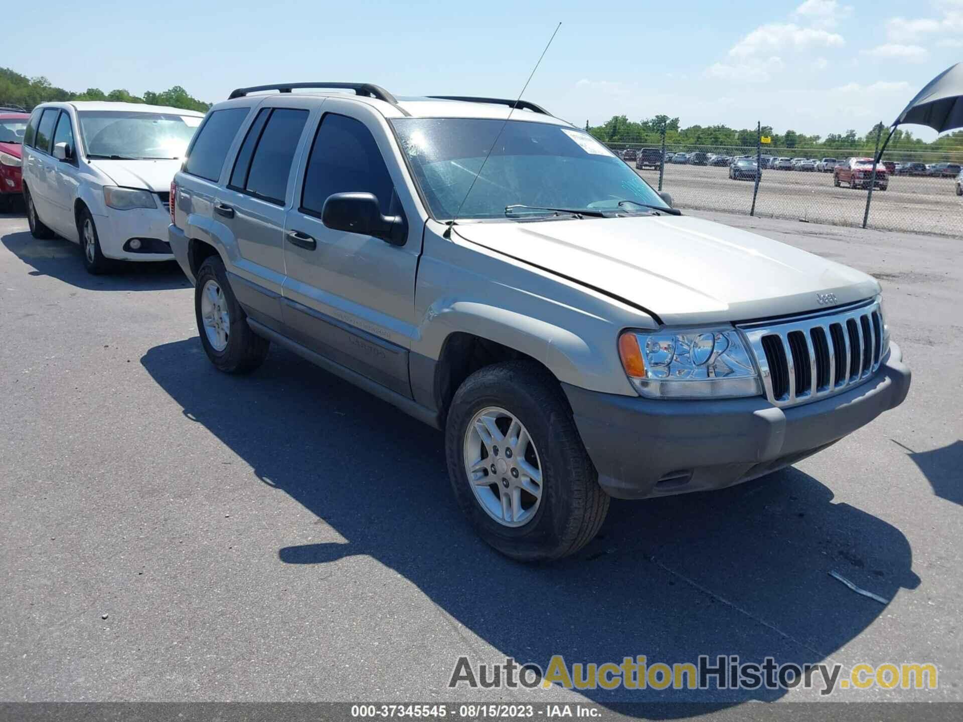 JEEP GRAND CHEROKEE LAREDO, 1J4GX48S83C515929