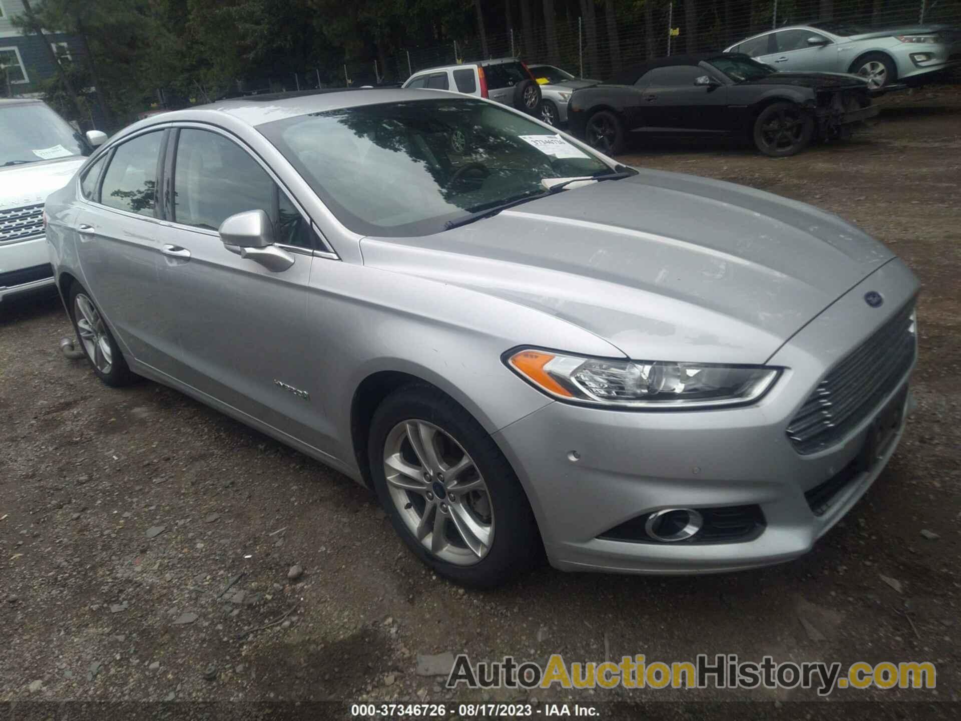 FORD FUSION TITANIUM HYBRID, 3FA6P0RU1GR324425