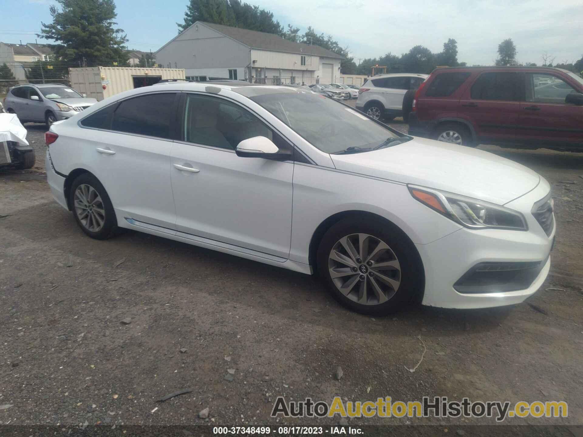 HYUNDAI SONATA 2.4L SPORT, 5NPE34AF1GH360110