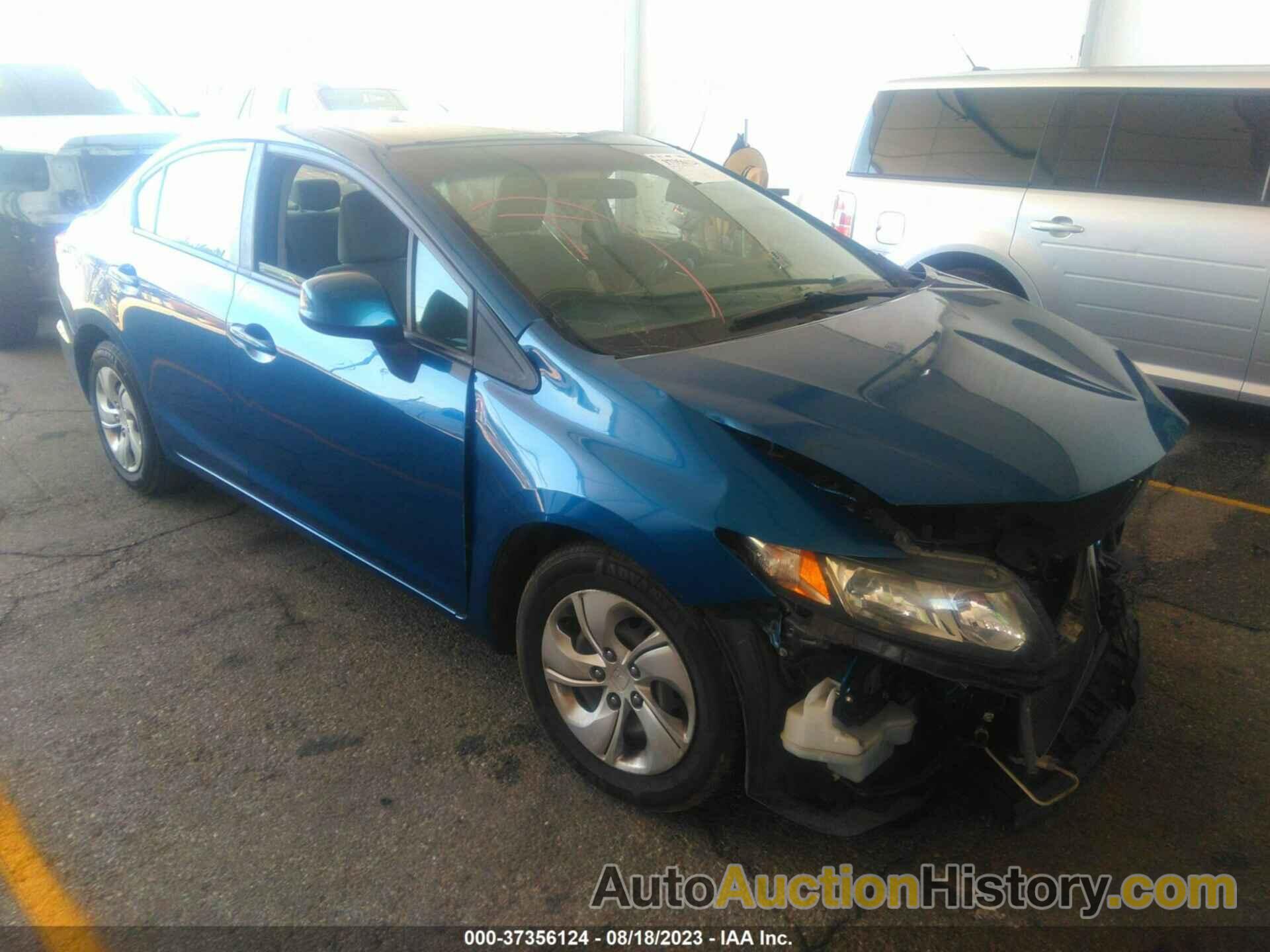 HONDA CIVIC LX, 19XFB2F51DE243316