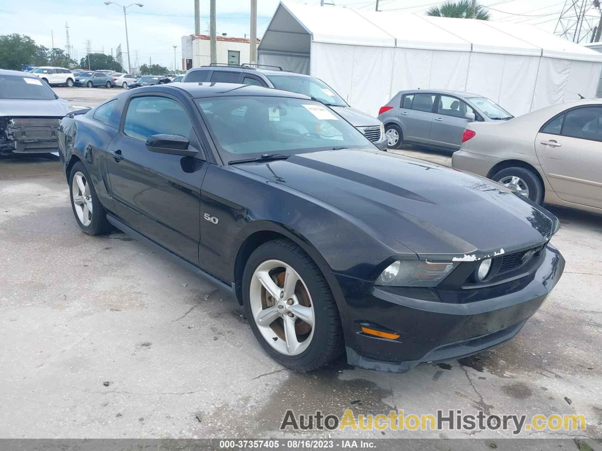 FORD MUSTANG GT, 1ZVBP8CF6C5280658