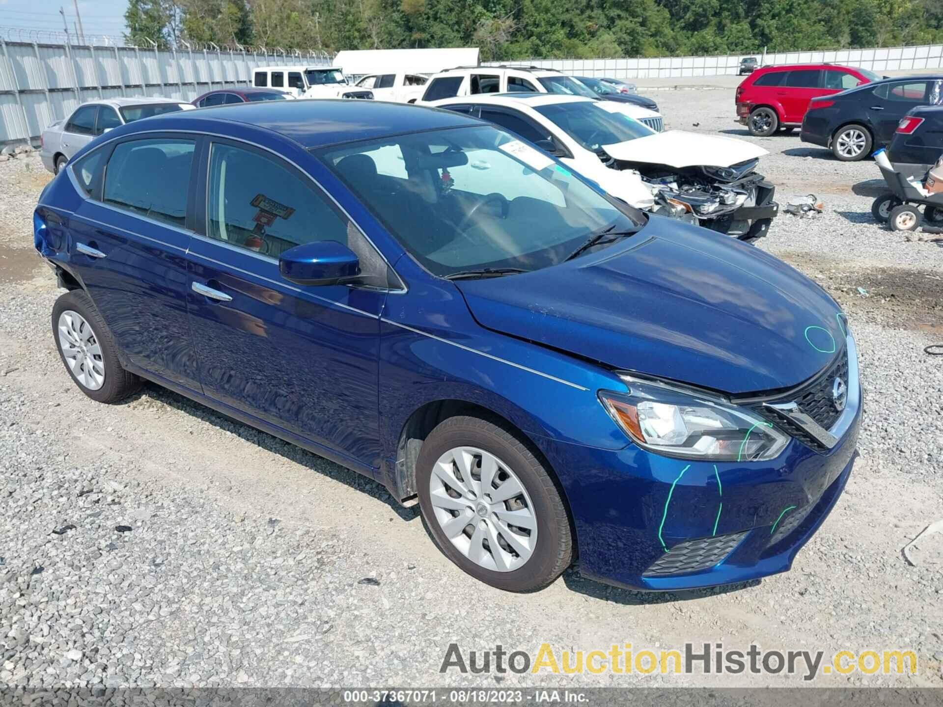 NISSAN SENTRA S, 3N1AB7AP3KY231649