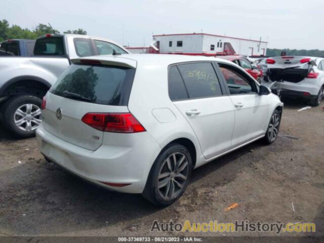 VOLKSWAGEN GOLF TSI SE 4-DOOR, 3VW217AU0GM014162