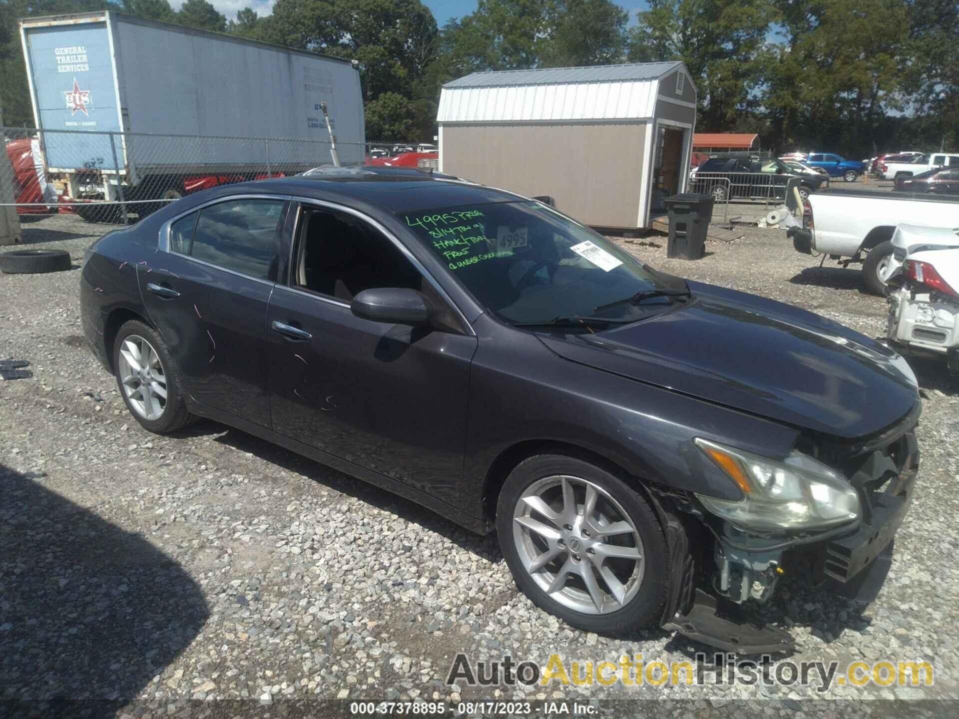 NISSAN MAXIMA 3.5 S, 1N4AA5APXDC805542