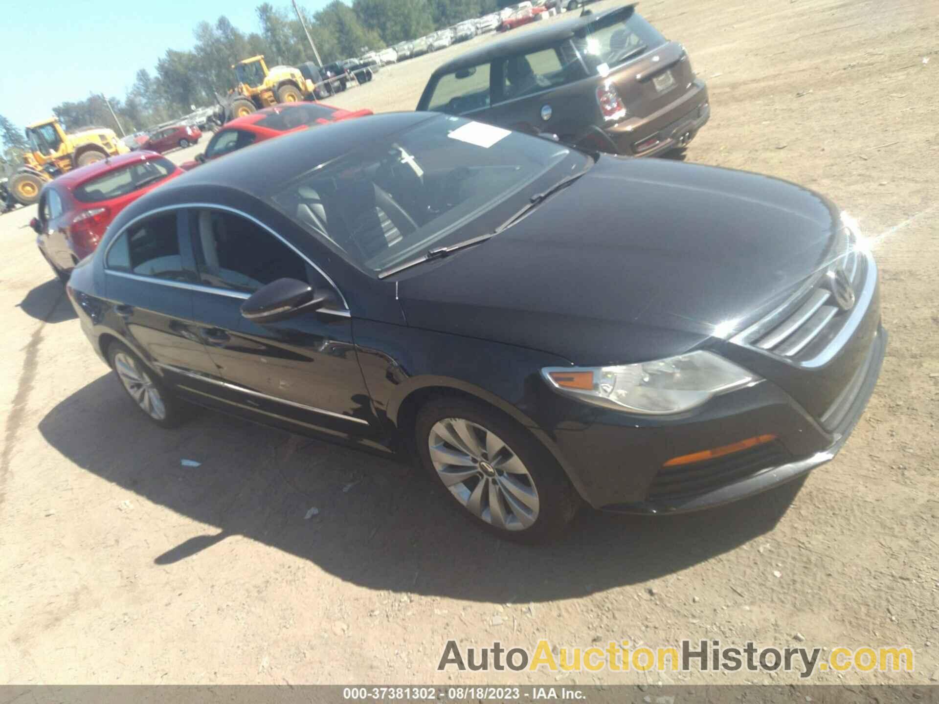 VOLKSWAGEN CC SPORT PZEV, WVWMP7AN6CE514670