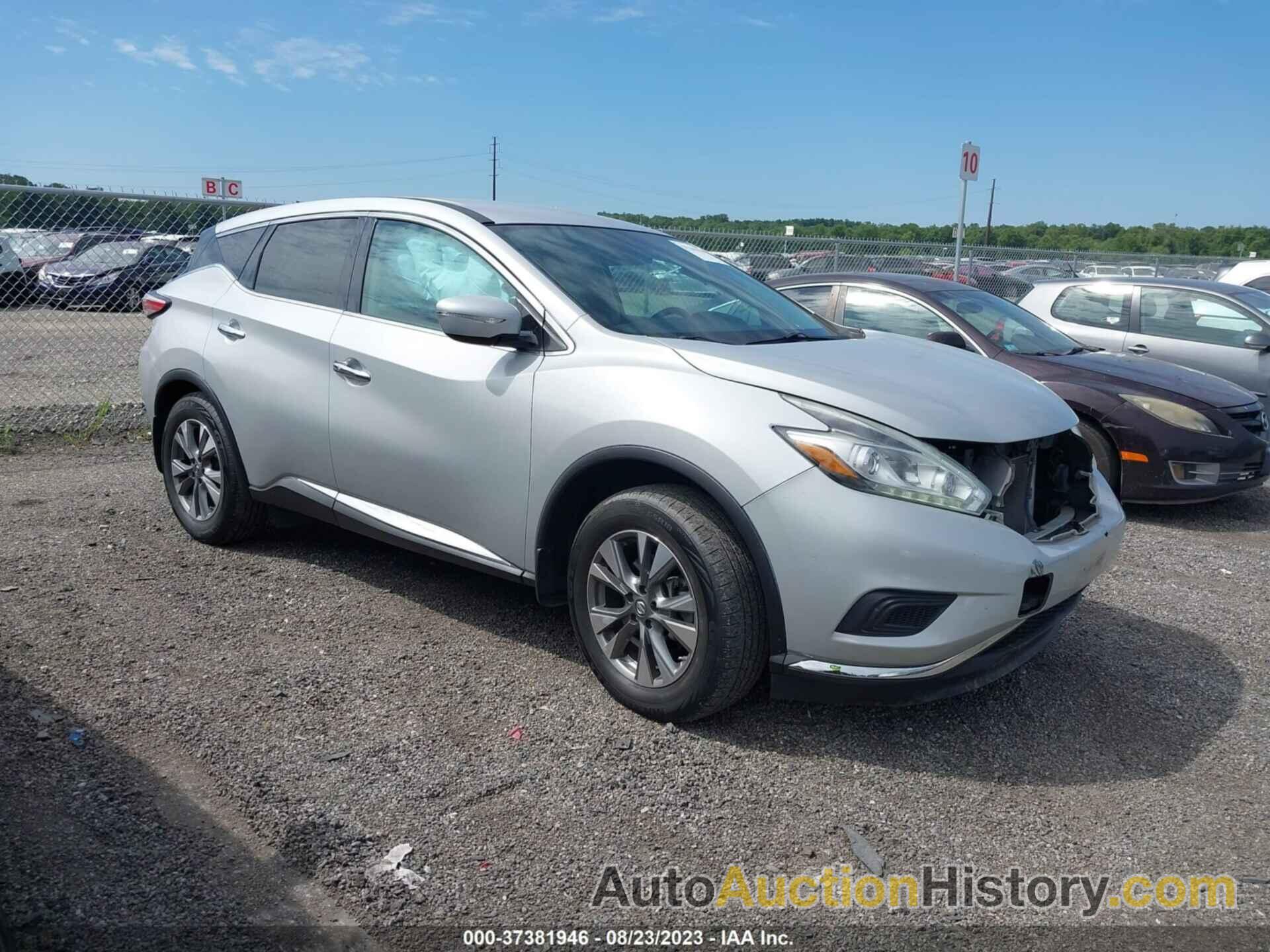 NISSAN MURANO S, 5N1AZ2MH7FN268069