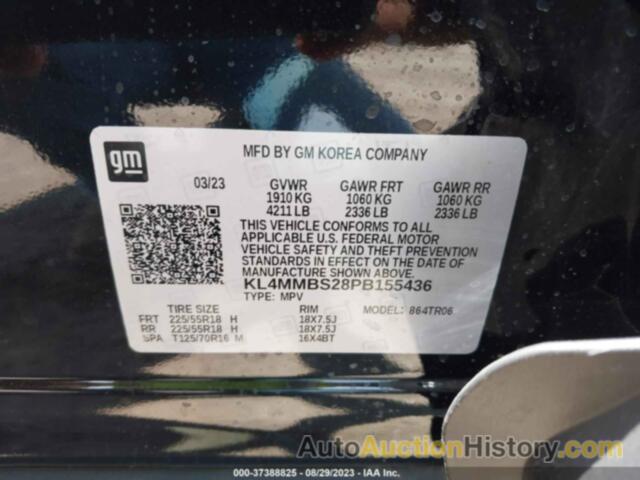 BUICK ENCORE GX PREFERRED FWD, KL4MMBS28PB155436