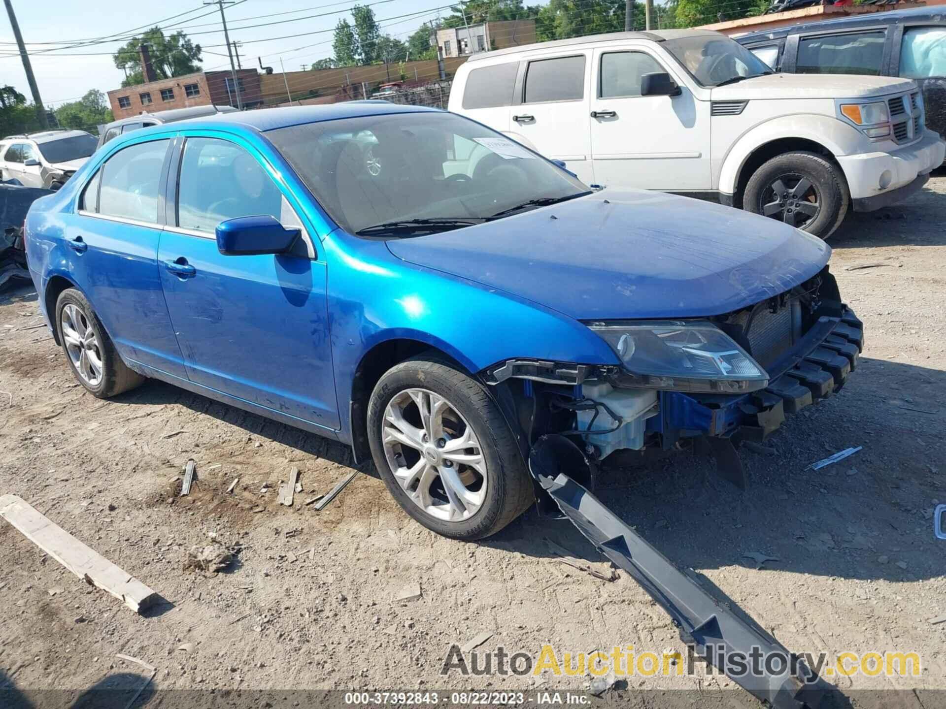 FORD FUSION SE, 3FAHP0HAXCR115128