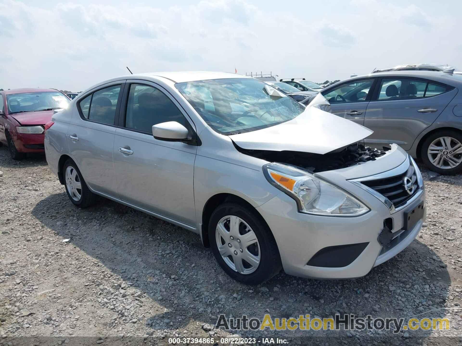 NISSAN VERSA SEDAN SV, 3N1CN7AP7HL833234