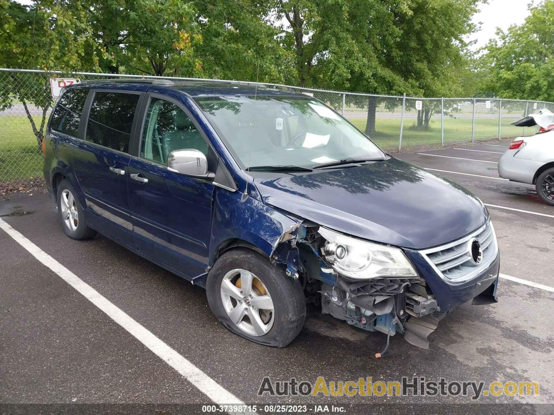 VOLKSWAGEN ROUTAN SEL PREMIUM, 2C4RVADG5ER135171