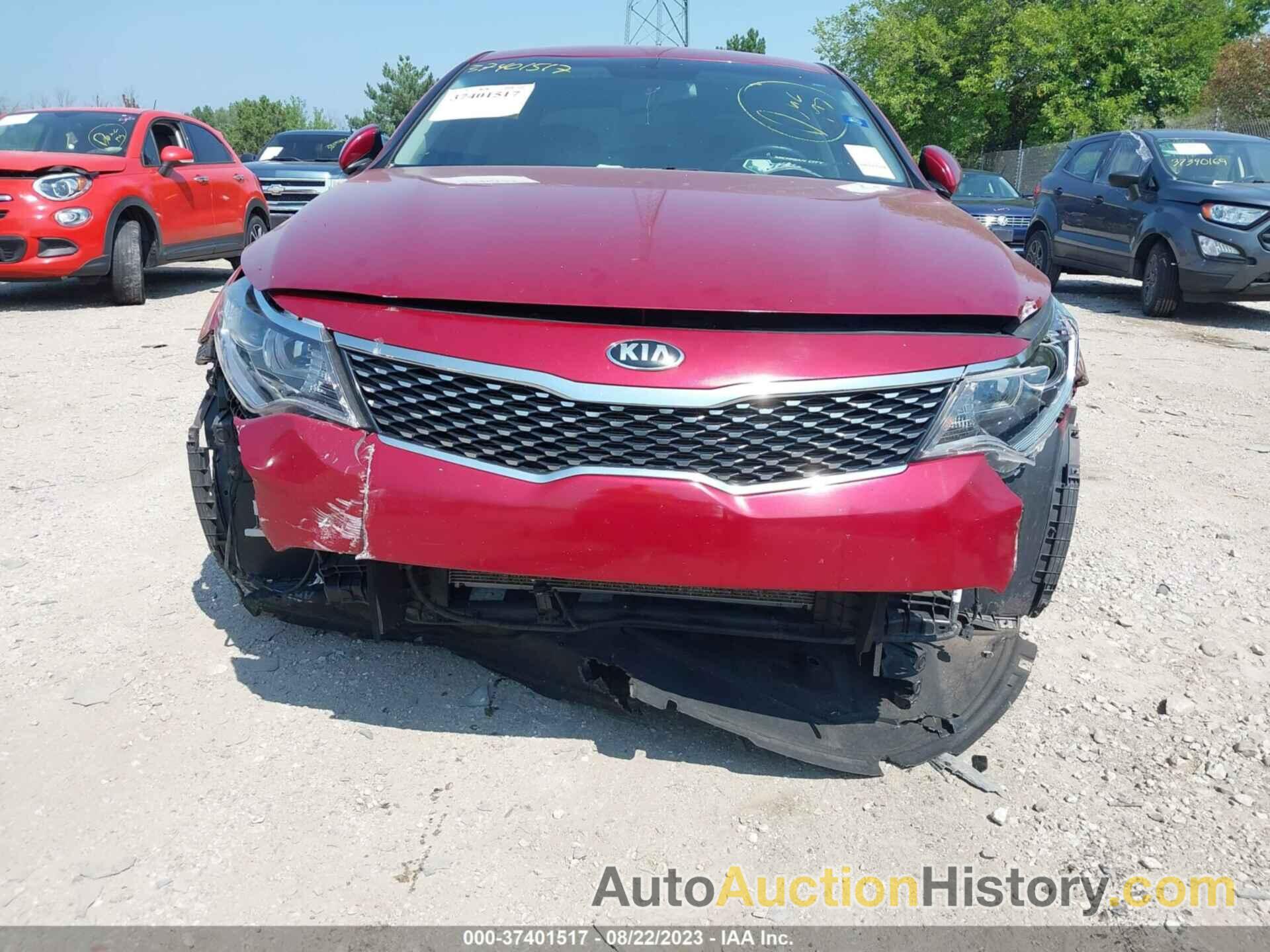 KIA OPTIMA S, 5XXGT4L36JG222237