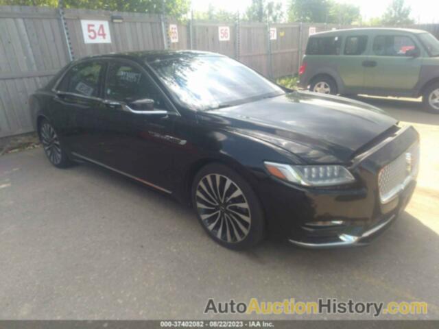 LINCOLN CONTINENTAL BLACK LABEL, 1LN6L9BP9J5611841