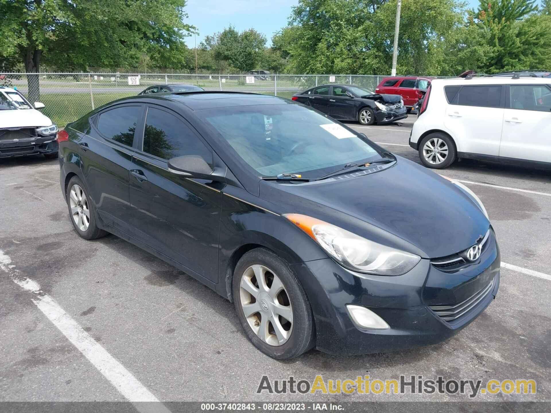 HYUNDAI ELANTRA LIMITED PZEV, KMHDH4AE2CU227226