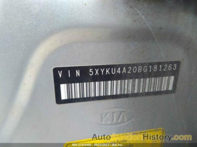 KIA SORENTO EX V6, 5XYKU4A20BG181263