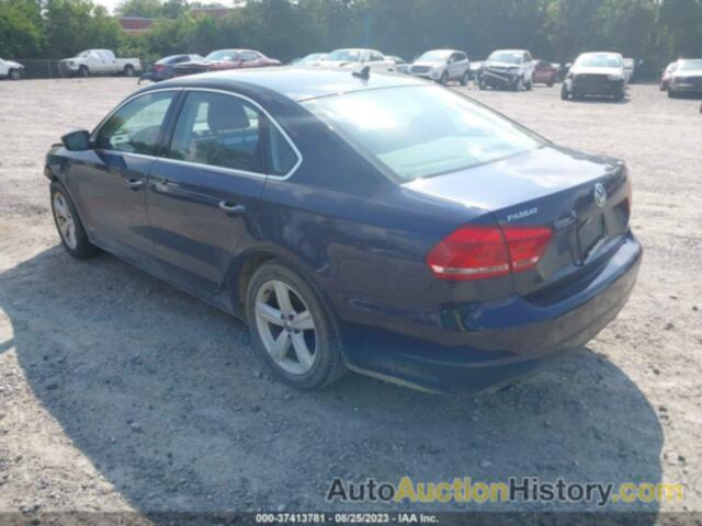 VOLKSWAGEN PASSAT 2.5L SE, 1VWBP7A36DC068455