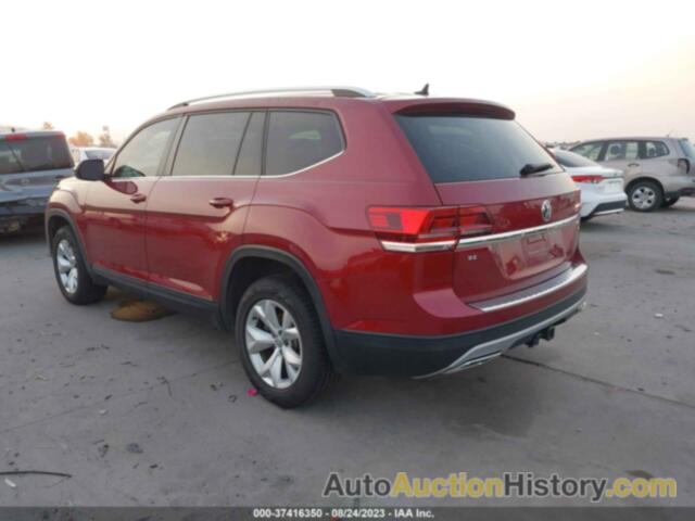 VOLKSWAGEN ATLAS 3.6L V6 SE/3.6L V6 SE W/TECHNOLOGY, 1V2DR2CA7JC591577