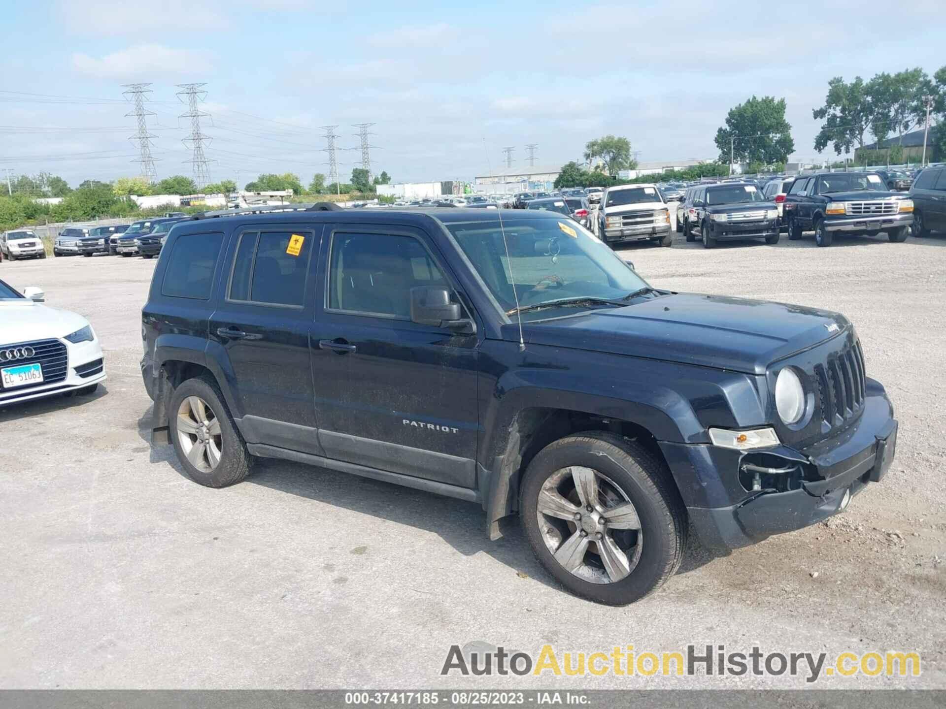 JEEP PATRIOT LATITUDE X, 1J4NT4GB8BD155686