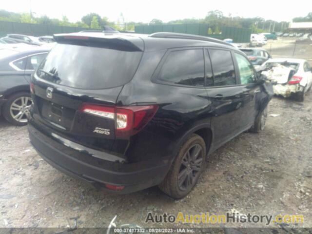 HONDA PILOT AWD SPORT, 5FNYF6H34NB070208