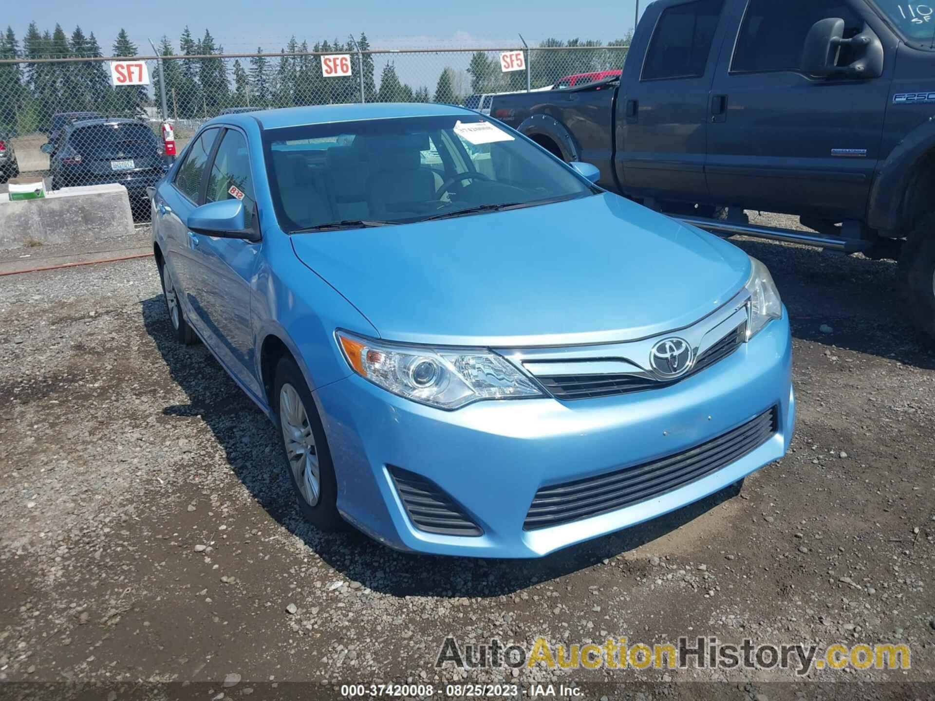 TOYOTA CAMRY L/LE/SE/XLE, 4T1BF1FK0CU536512