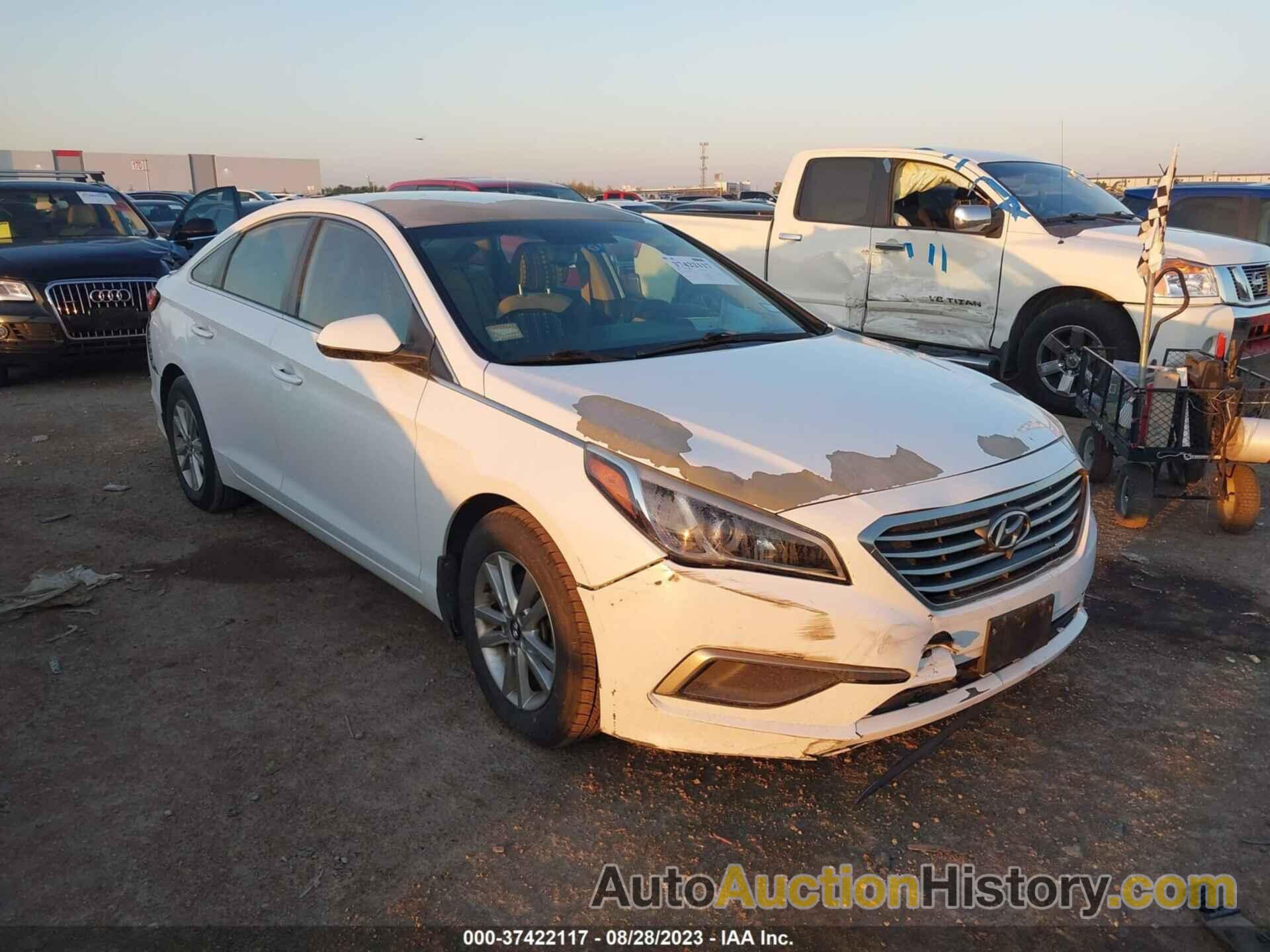 HYUNDAI SONATA 2.4L SE, 5NPE24AF2GH428773