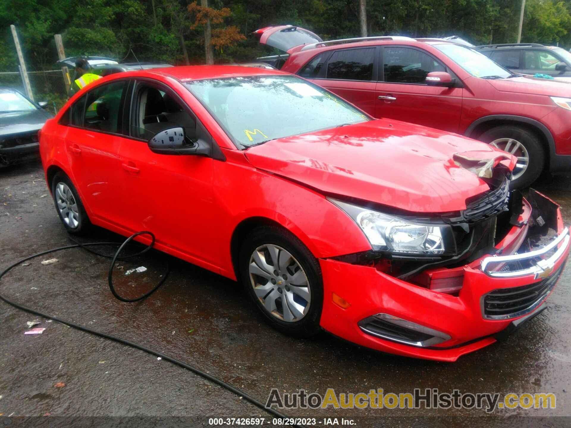 CHEVROLET CRUZE LS AUTO, 1G1PA5SG9F7208163