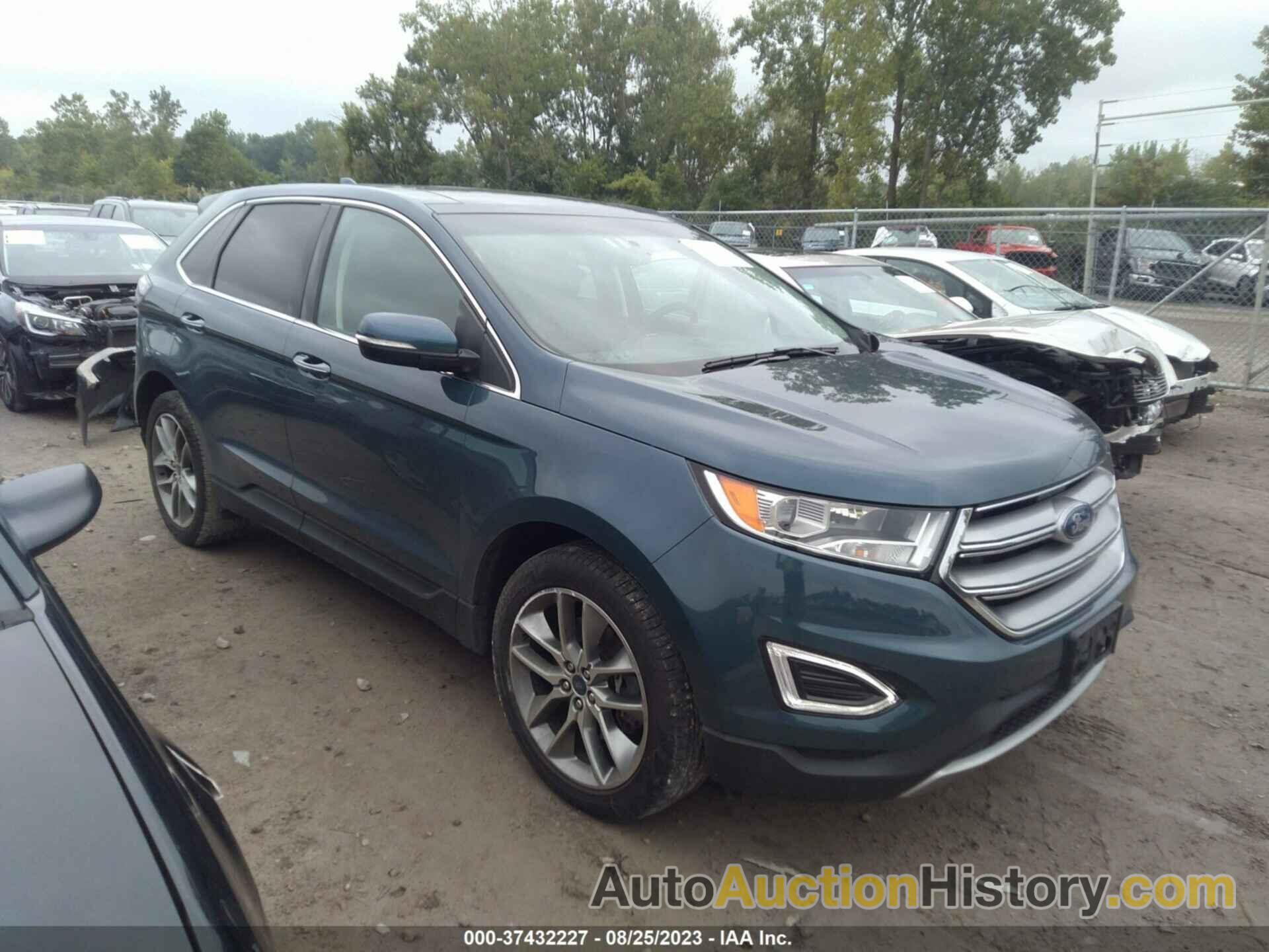 FORD EDGE TITANIUM, 2FMPK4K85GBC50535