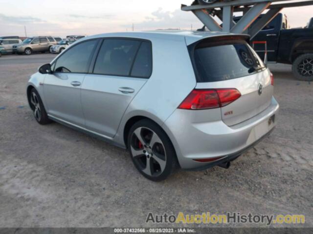 VOLKSWAGEN GOLF GTI AUTOBAHN W/PERFORMANCE PACKAGE 4-DOOR, 3VW547AU5GM041944