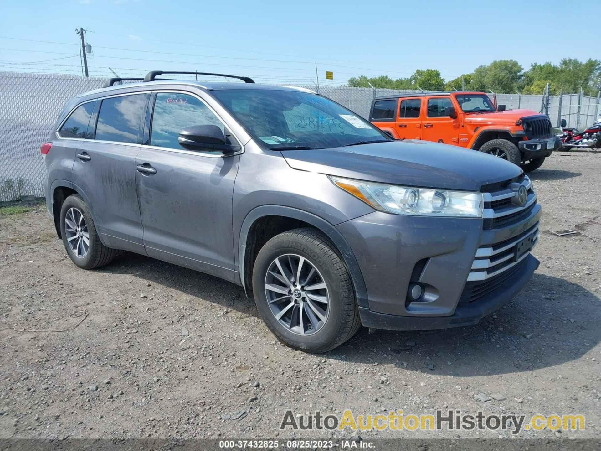 TOYOTA HIGHLANDER SE/XLE, 5TDJZRFH3JS554983