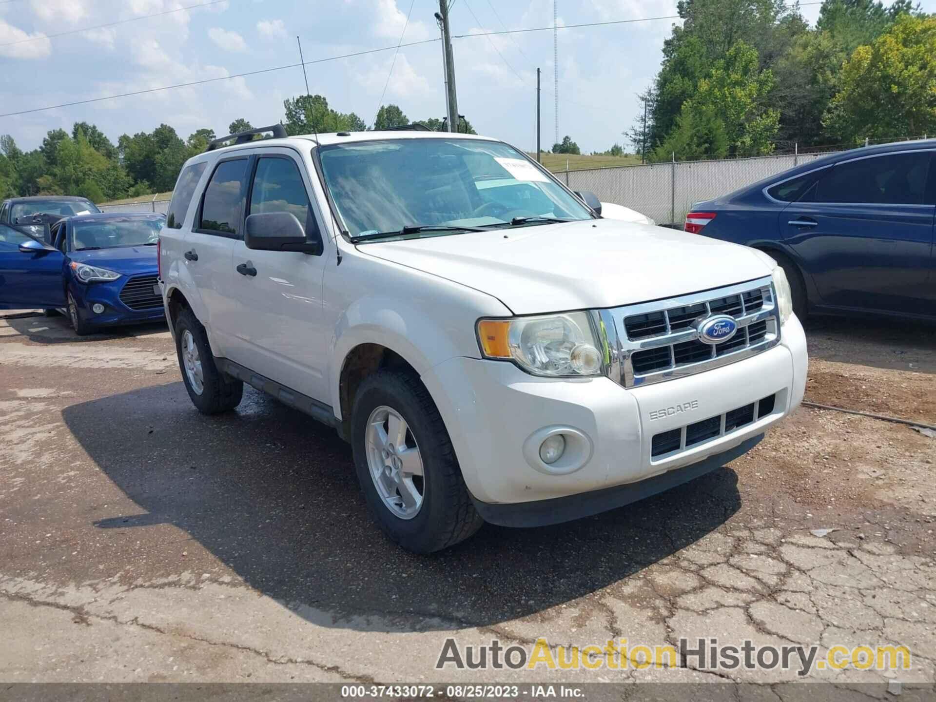 FORD ESCAPE XLT, 1FMCU0D74BKC25601