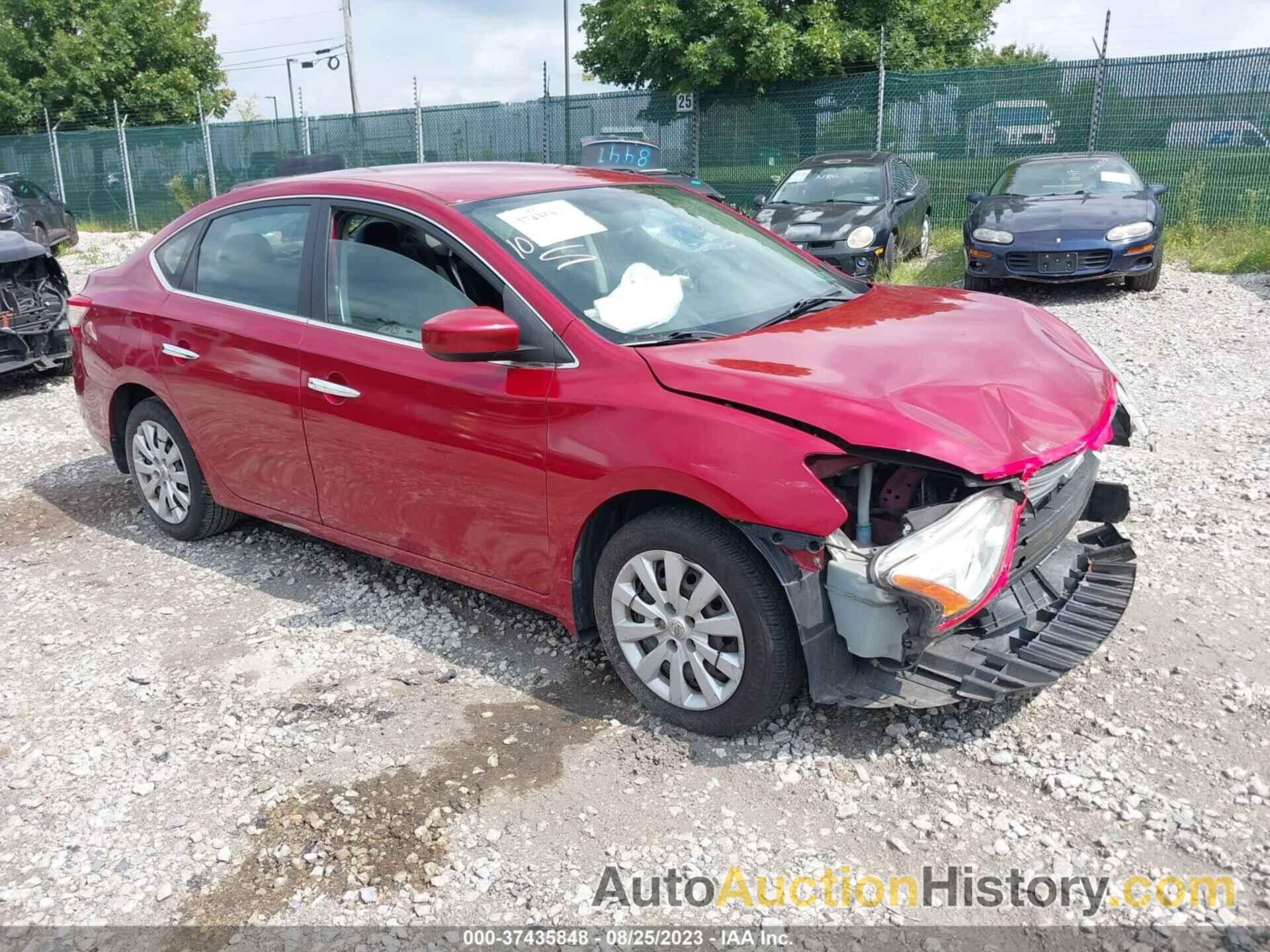 NISSAN SENTRA SV, 3N1AB7AP5DL710493