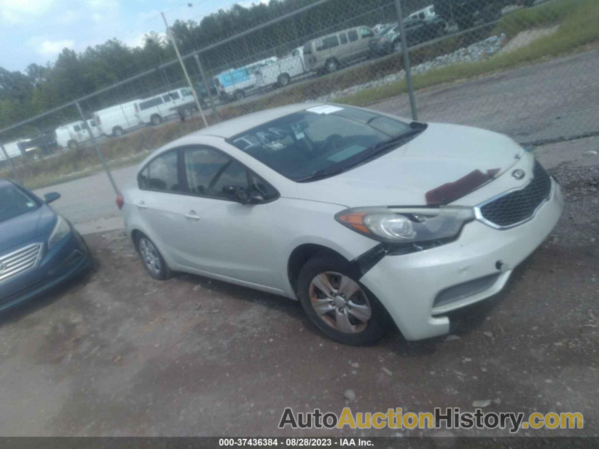 KIA FORTE LX, KNAFK4A6XF5275835