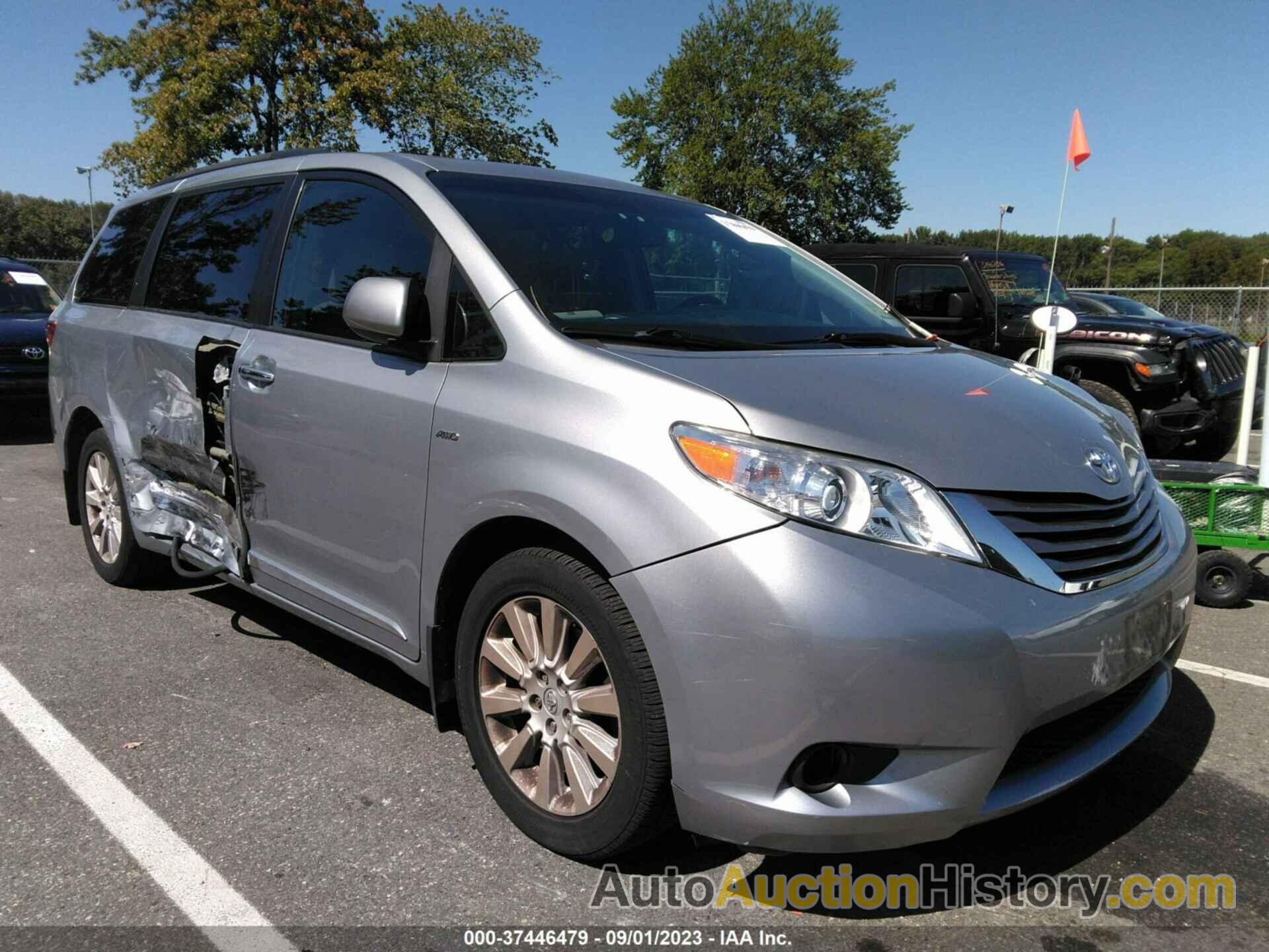 TOYOTA SIENNA LTD/XLE/XLE PREMIUM, 5TDDK3DC4GS139783