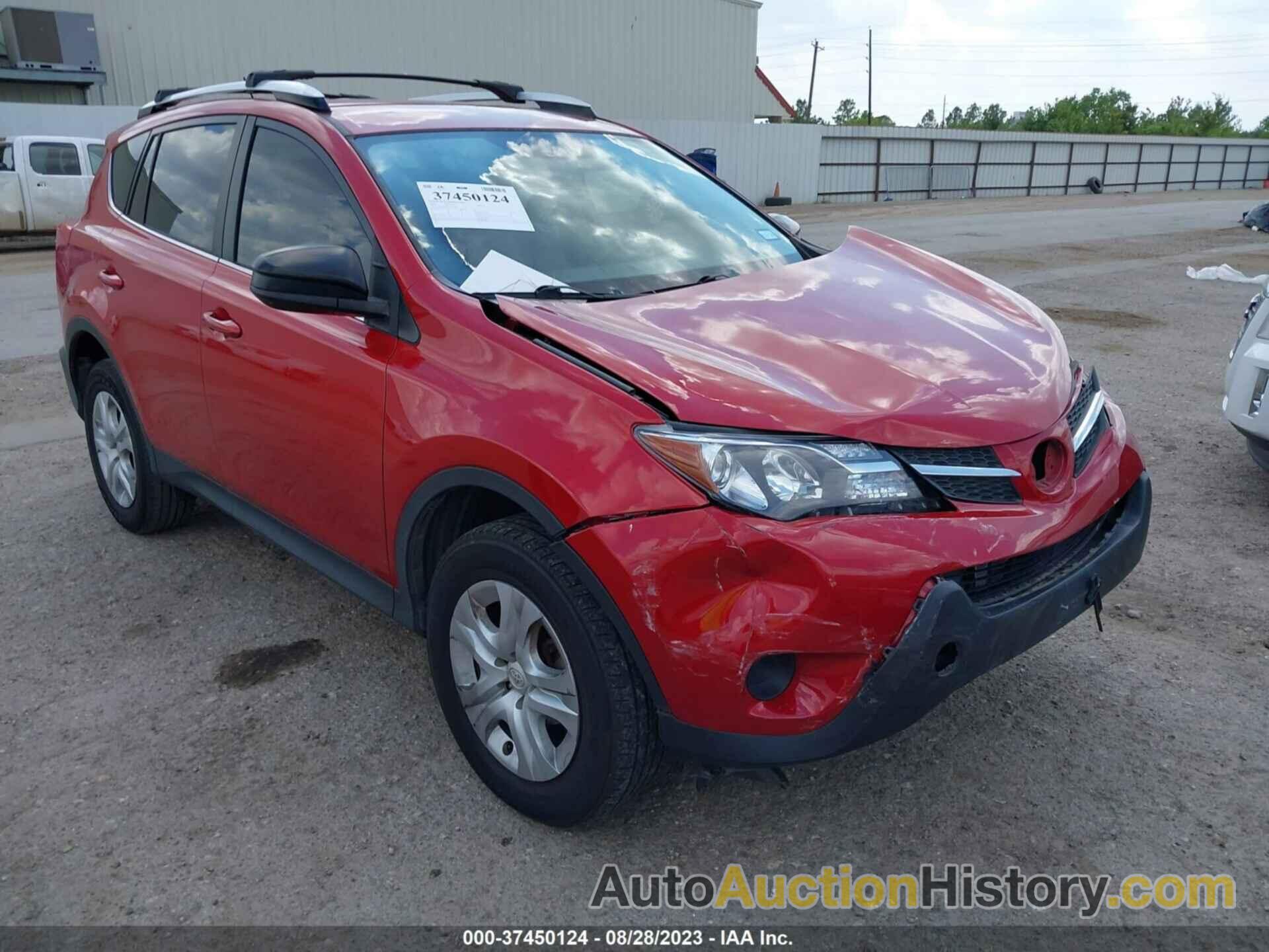 TOYOTA RAV4 LE, JTMZFREV8FJ054986