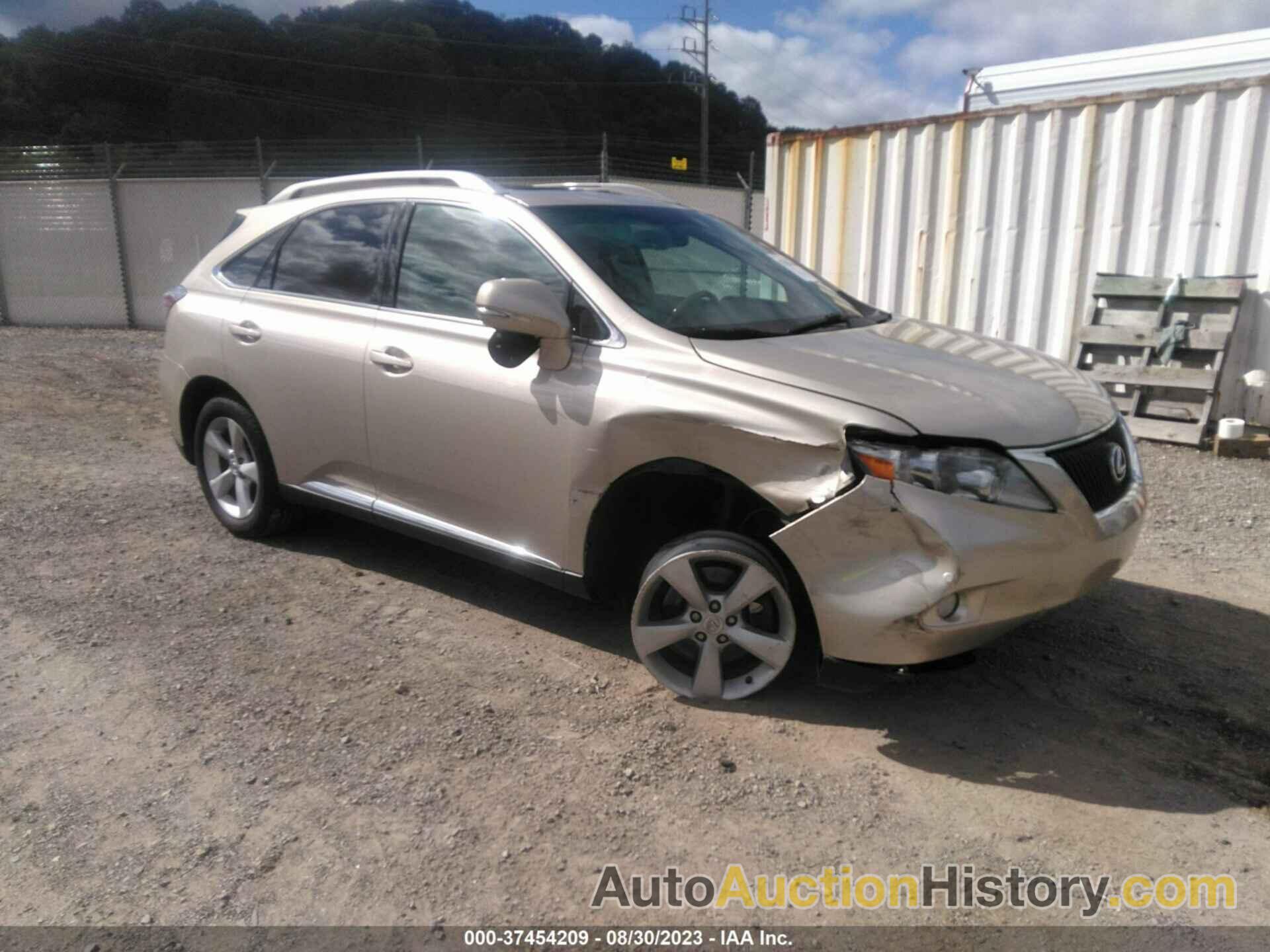 LEXUS RX 350, 2T2BK1BA2CC136666