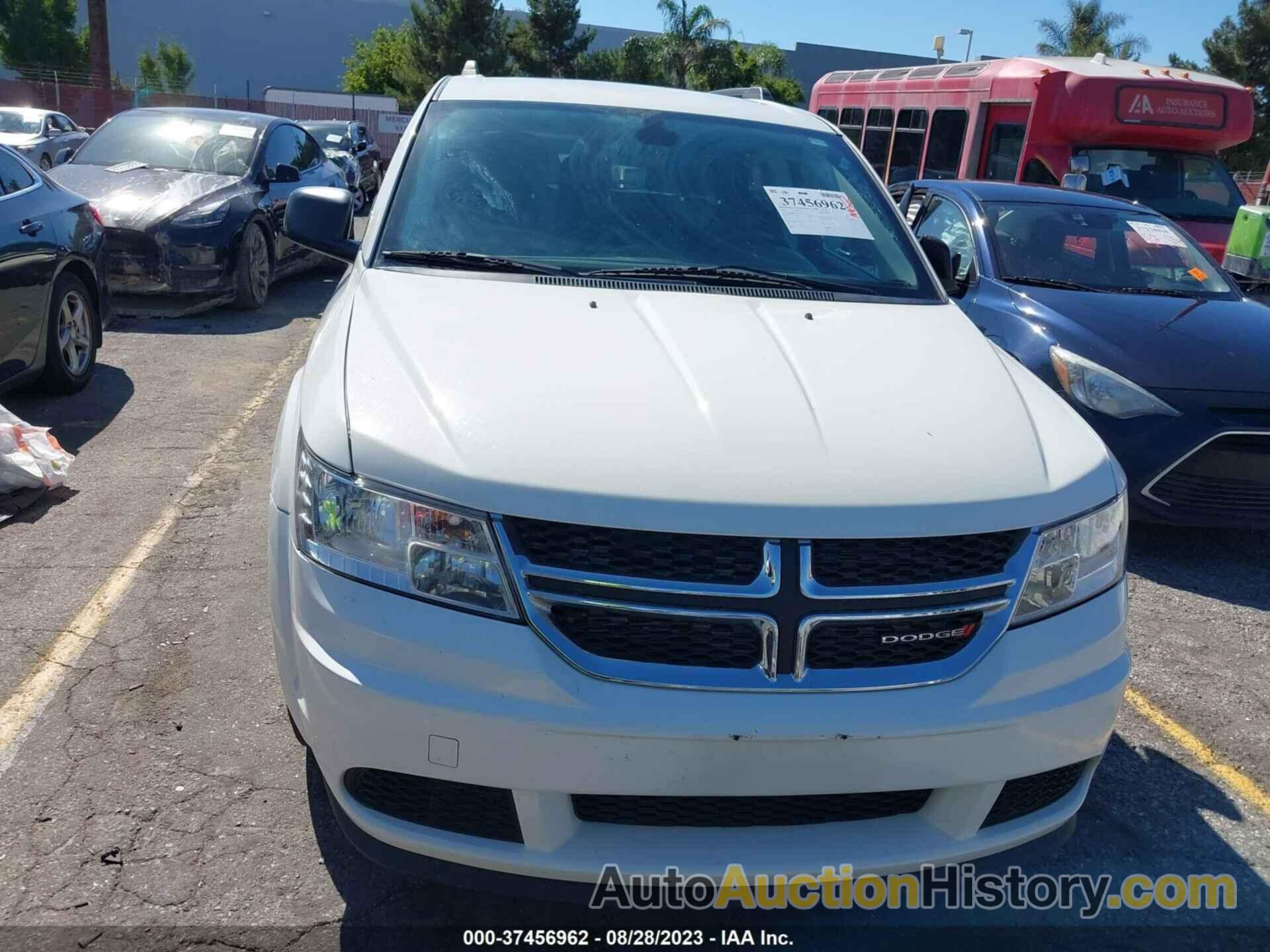 DODGE JOURNEY SE, 3C4PDCAB0JT474054