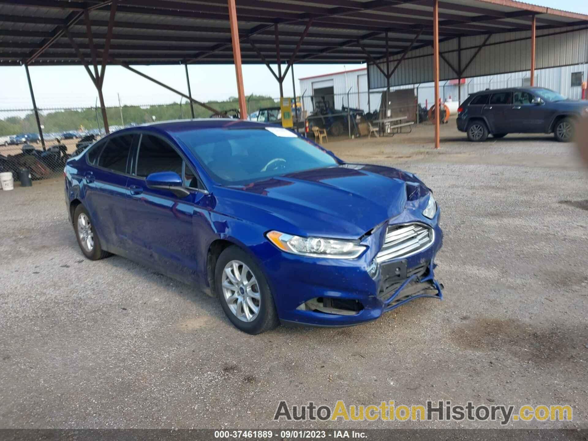 FORD FUSION S, 3FA6P0G77GR285272