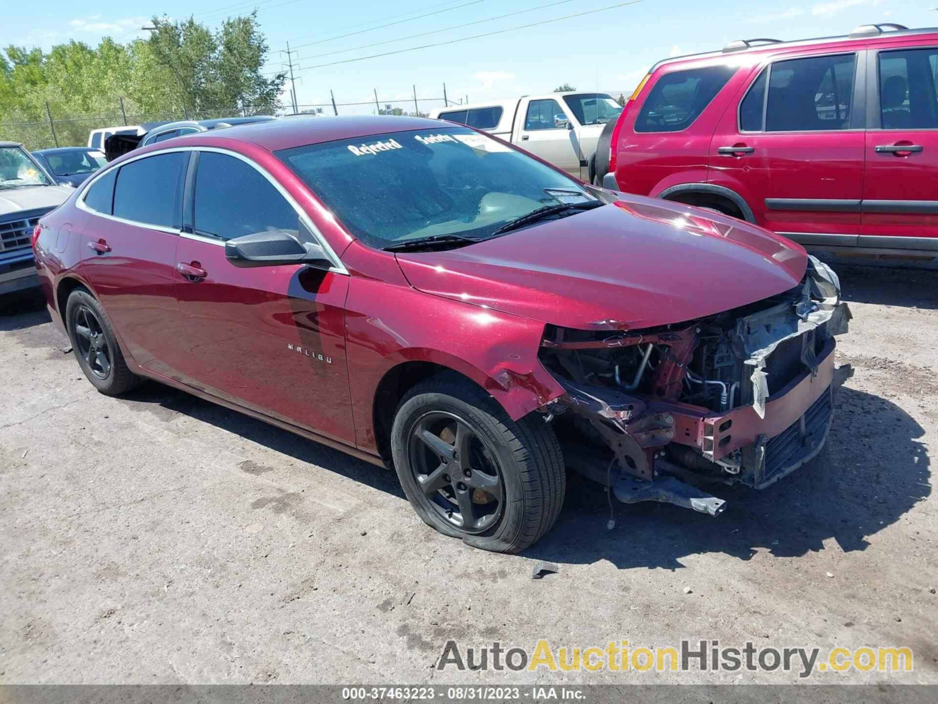 CHEVROLET MALIBU LS, 1G1ZB5ST3GF257689