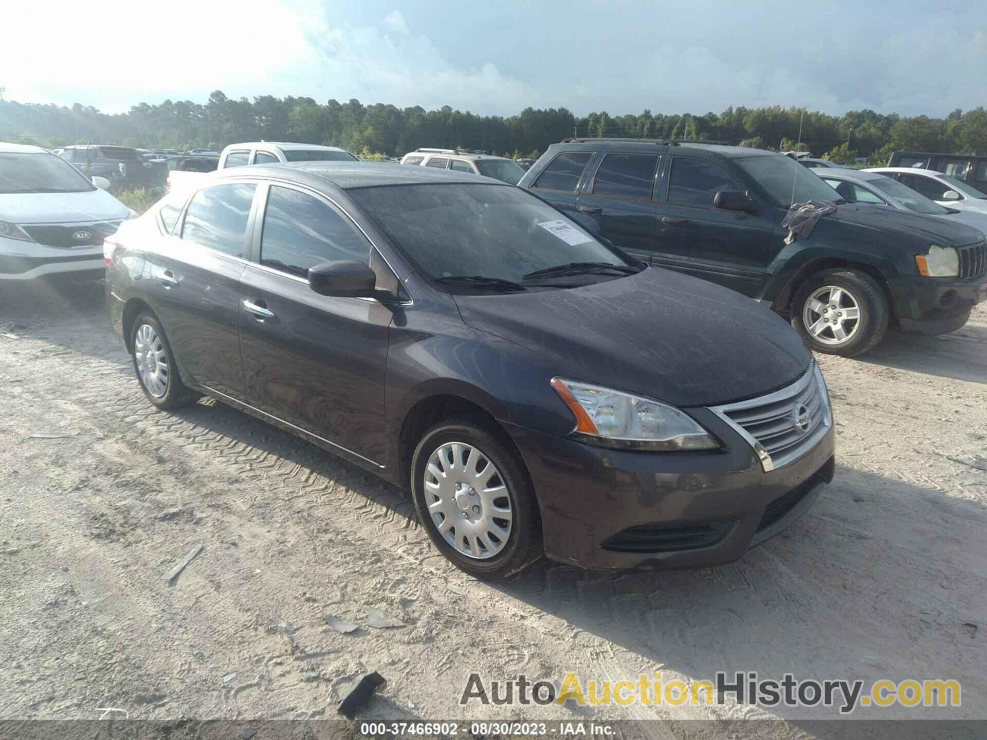 NISSAN SENTRA SV, 3N1AB7AP2EL621305